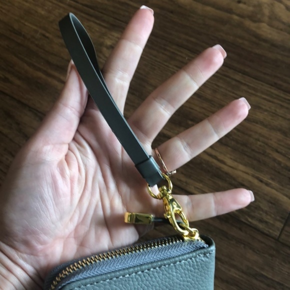 NWOT Joy & Iman Gray Wallet - Picture 5 of 6